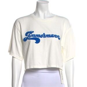 Zimmerman Logo White T-Shirt